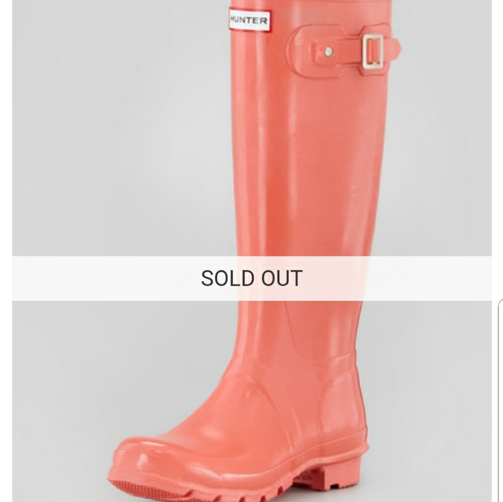 ISO - "Flame" color tall Hunter Boots